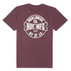 HUF MFG SEAL WASHED TEE // WINE