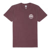 HUF MFG SEAL WASHED TEE // WINE