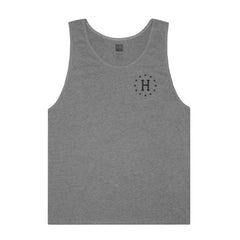 12 GALAXIES TANK // GRAY HEATHER