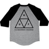 TRIPLE TRIANGLE RAGLAN SP15 // BLACK