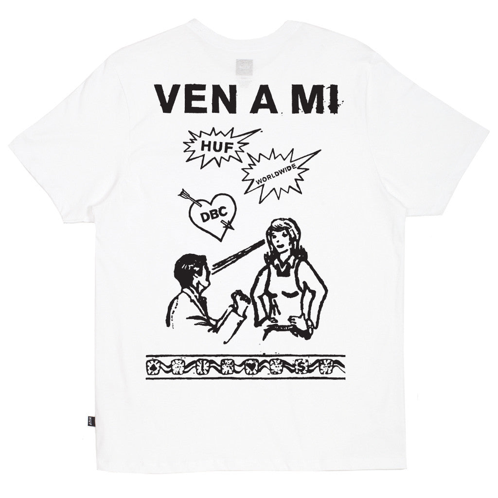 VEN A MI TEE // WHITE